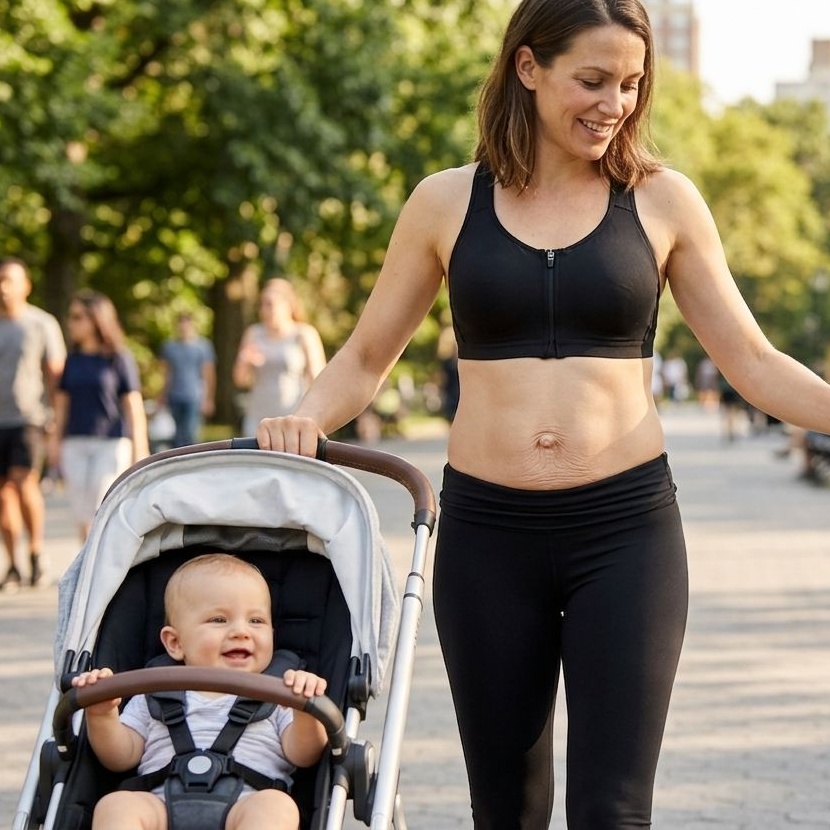 Exercício fecha diástase? Estudo de 2026 traz resposta importante para mulheres no pós-parto